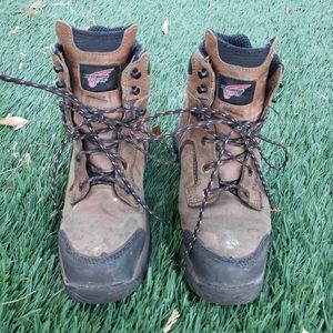 MENS REDWING WORK BOOTS (8)